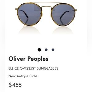 Oliver people’s sunglasses